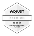 adjust premium partner badge